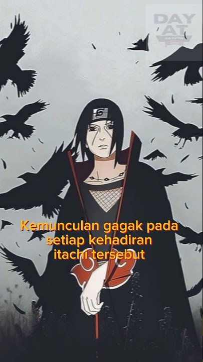makna burung gagak itachi #narutoshippuden  #naruto