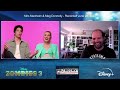 Meg donnelly  milo manheim zombies 3 interview with darren paltrowitz