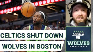 The Minnesota Timberwolves collapse in disappointing road loss to the Boston Celtics
