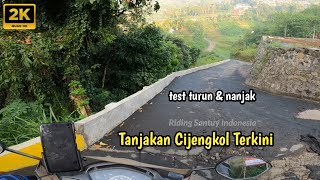 Tanjakan Cijengkol Lembang Bandung Jadi Gini ⁉️  #motovlog 🎦