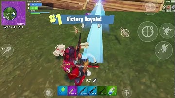 Fortnite Mobile double 360 No Scope for the Win!!!