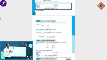 Gohar Skill Up Mathematics 5|Unit 10|Lec 16|Conversion|Hours to Days