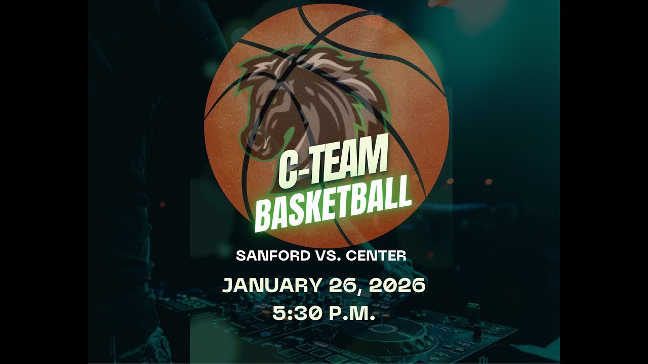 C-team Basketball Mustangs vs. Center 1/26/26 5:30 p.m.
