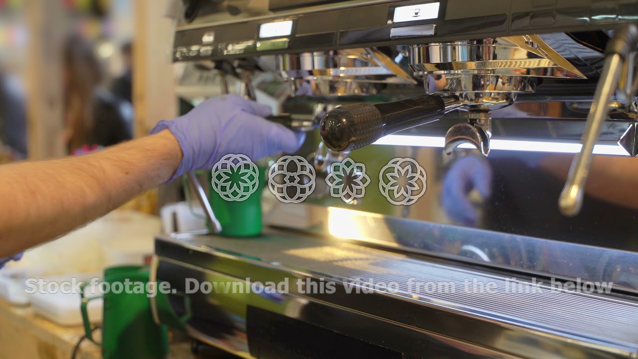 Coffee in French with ground Parmesan cheese and hot milk. Professional