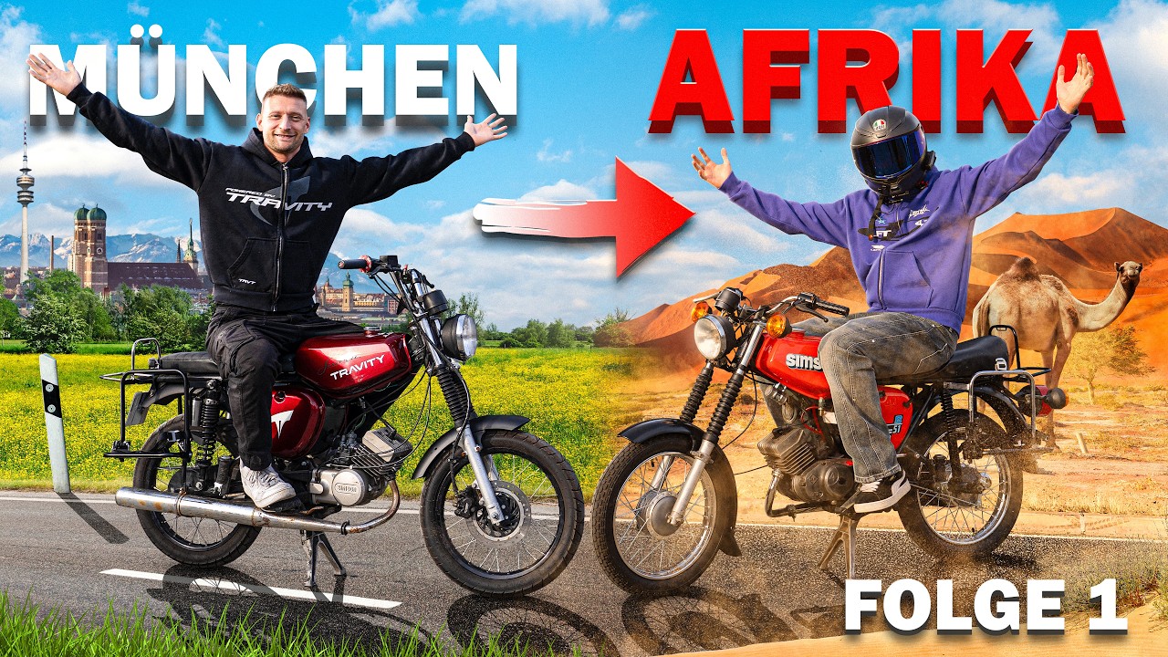 3000km mit Simsons: Von Deutschland nach Afrika #1