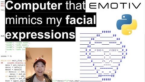 Computer that mimics my facial expressions | Emotiv EEG ENFERI Project Preview Demonstration