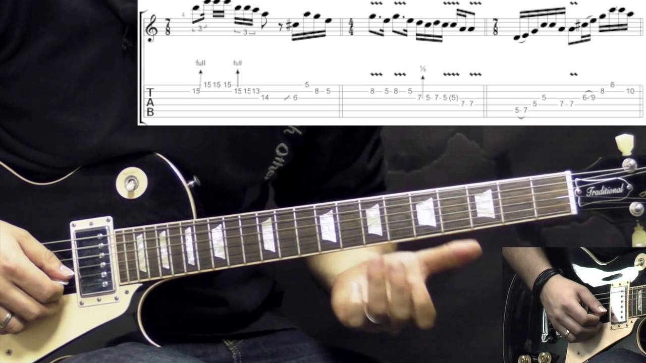 Led Zeppelin - Ocean Solo 1 - Rock Guitar Lesson (with Tabs) - YouTube