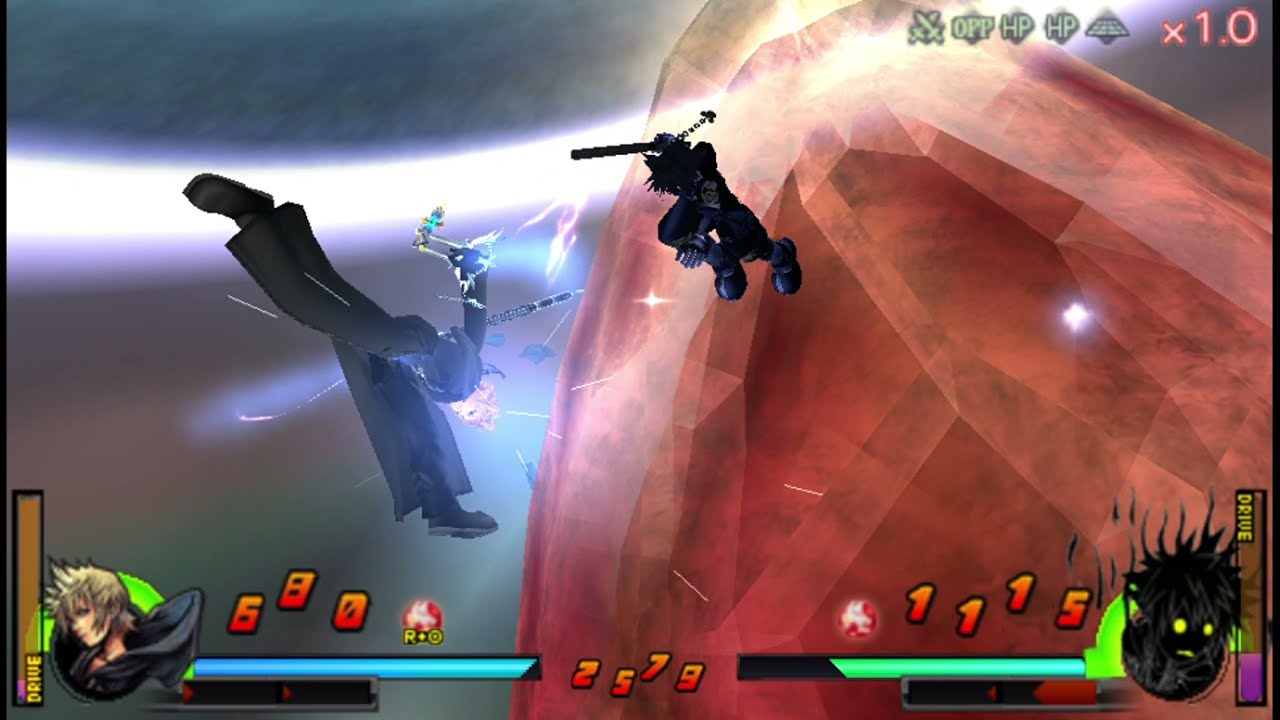 Dissidia Duodecim Mod - Kingdom Hearts - Roxas Vs. Sora