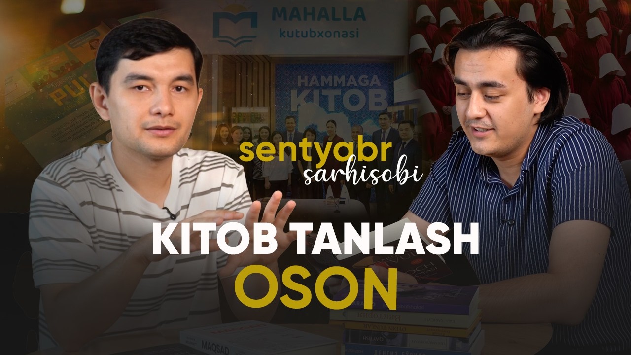 SENTABR SARHISOBI NURALI QAHRAMON BILAN | KITOBHOUSE