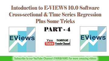 Introduction to EViews Software: Mastering Data Analysis and Econometrics (Part 1/4)