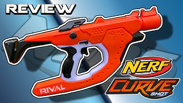2021 NERF RIVAL CURVE SIDESWIPE REVIEW - Spiking shots downwards is INSANE!