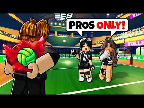 I Went UNDERCOVER as a NOOB in Volleyball Legends...