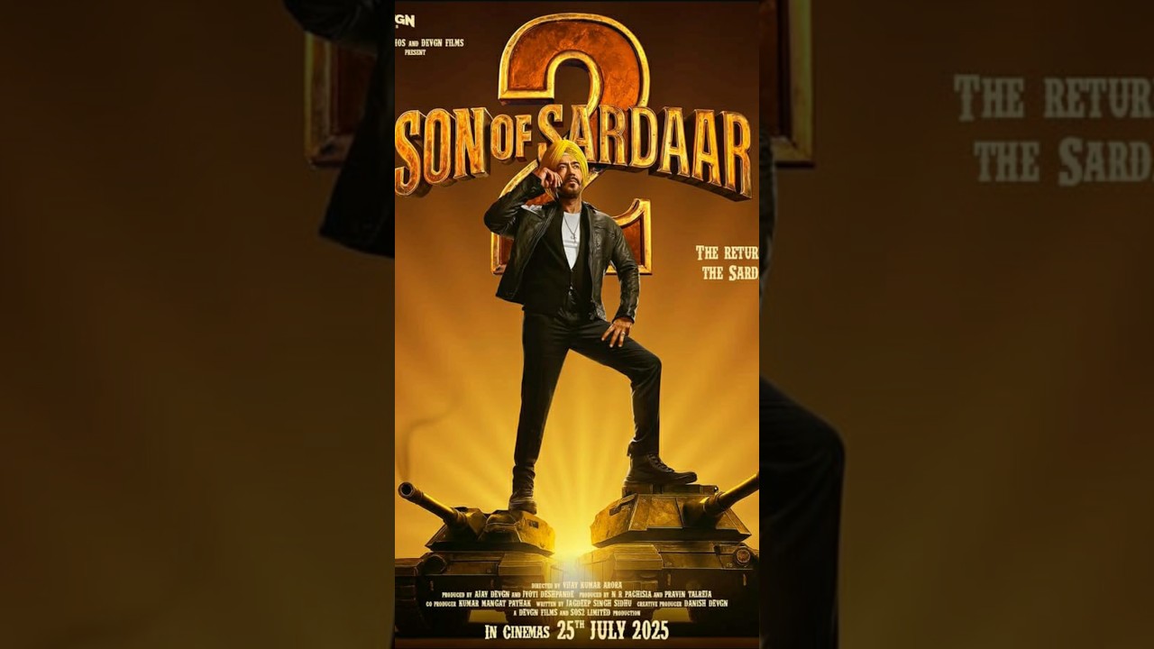 Bigg Clash ☠️ Son of Sardaar 2 Release date Announced Surprisingly • 