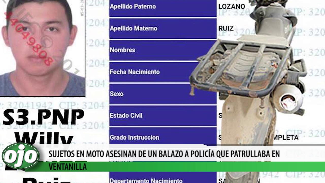 noticias de el salvador SUJETOS EN MOTO ASESINAN DE UN BALAZO A POLICÍA QUE PATRULLABA EN VENTANILLA
