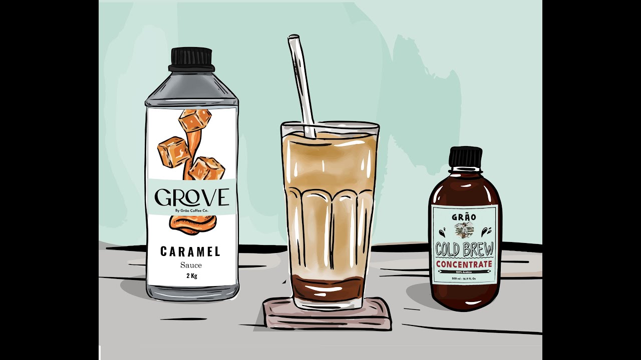 Iced Caramel Macchiato Recipe - Grove by Grao Coffee Company