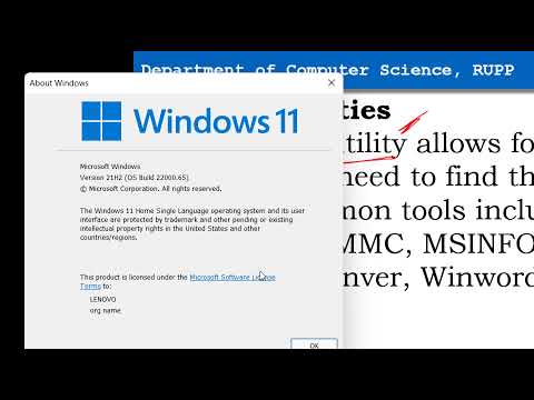 A9 Chapter 6 Windows Configuration Part 7 END