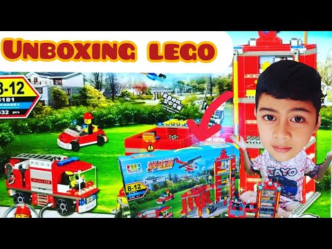 Lego City Fire Compilation of Fire Rescue Sets. 