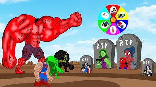 Rescue SUPERHEROES HULK Family & SPIDERMAN, BATMAN, SUPERMAN: Returning from the Dead SECRET - FUNNY