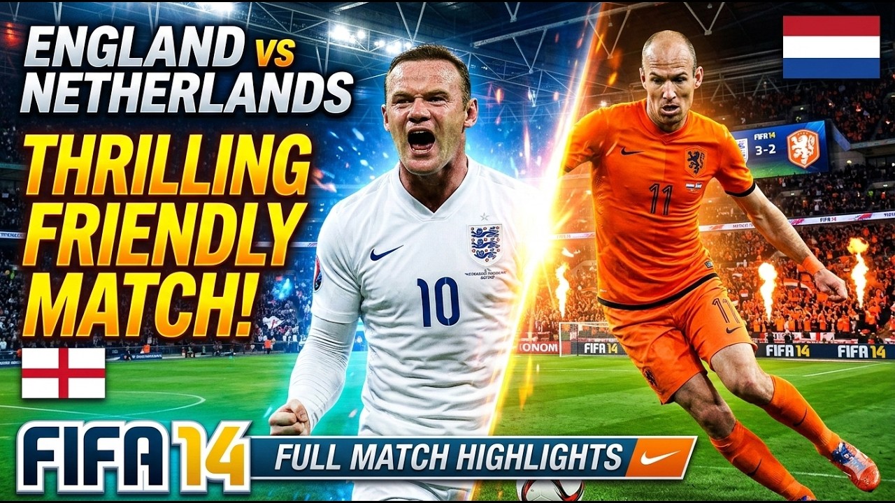 England v Netherlands FIFA14