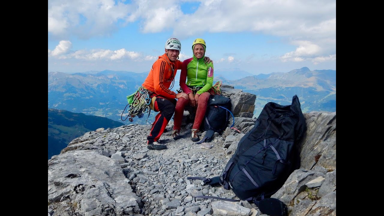Kingspitze / Steuri / Nordostwand /Berner Oberland Klettern