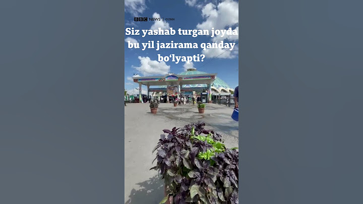 Siz yashab turgan joyda bu yil jazirama qanday bo‘lyapti? Havo tunda sovushga ulguryaptimi?