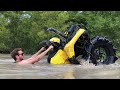 The Hondas live under water!