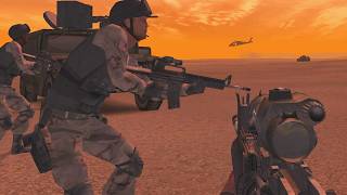 Delta Force: Black Hawk Down (2003) - Gachsaran Oil Field - Team Sabre Iranian Campaign #5