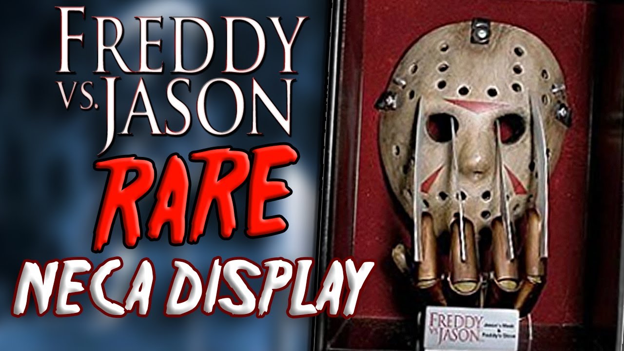 NECA フレディーVSジェイソン レプリカ グローブ&マスク NECA Freddy VS Jason Mask & Glove Display Limited to 2000 Made