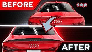 B9/B9.5 Audi A4/S4 Carbon Fiber Spoiler Install | No Drill DIY