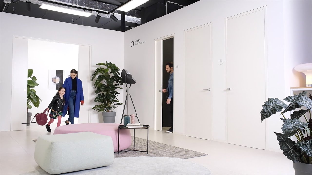 Modern flush doors with a hint of tradition - ECLISSE Shodō Collection