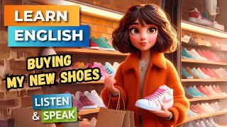 Buying My New Shoes | Improve Your English | English Listening Skills - Speaking Skills.