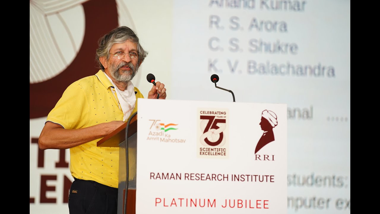 Evolution of Astronomy & Astrophysics by Prof.Avinash Deshpande- Launch ...