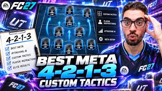 The BEST META 4-2-1-3 Custom Tactics in FC 27! screenshot 3