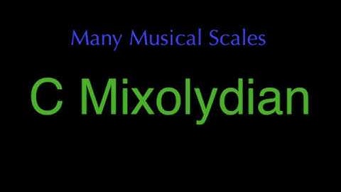 C Mixolydian