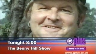 Benny Hill - Granada Plus (now ITV3) Advert & Continuity 1 (1999)