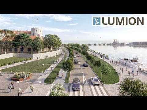 CITY OF RIGA | Cinematic Lumion 3D Animation 2020