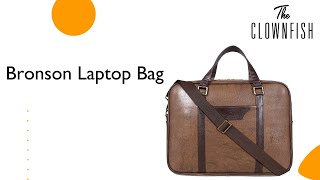 The Clownfish Bronson  Laptop Messenger Bag Briefcase . screenshot 5