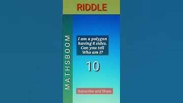 Maths riddle on Polygons by Danish Sir#Shorts #Maths quiz