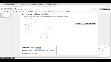Sequence of Transformations