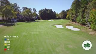 Wildwood Green Golf Club | Hole 9 Drone Flyover