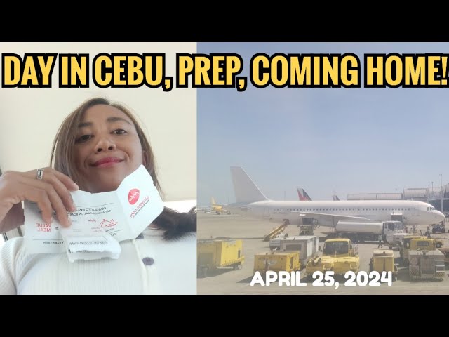 🇵🇭Day in Cebu // VLOG Prepping, Coming Home in Aklan Province