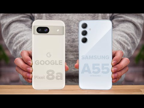 Google Pixel 8a Vs Samsung A55 | Full Comparison ⚡ Which one is Best?