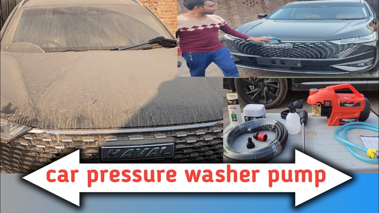 car pressure washer pump YouTube