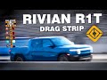 Rivian at the Dragway - Did We Beat a Tesla? | In Depth