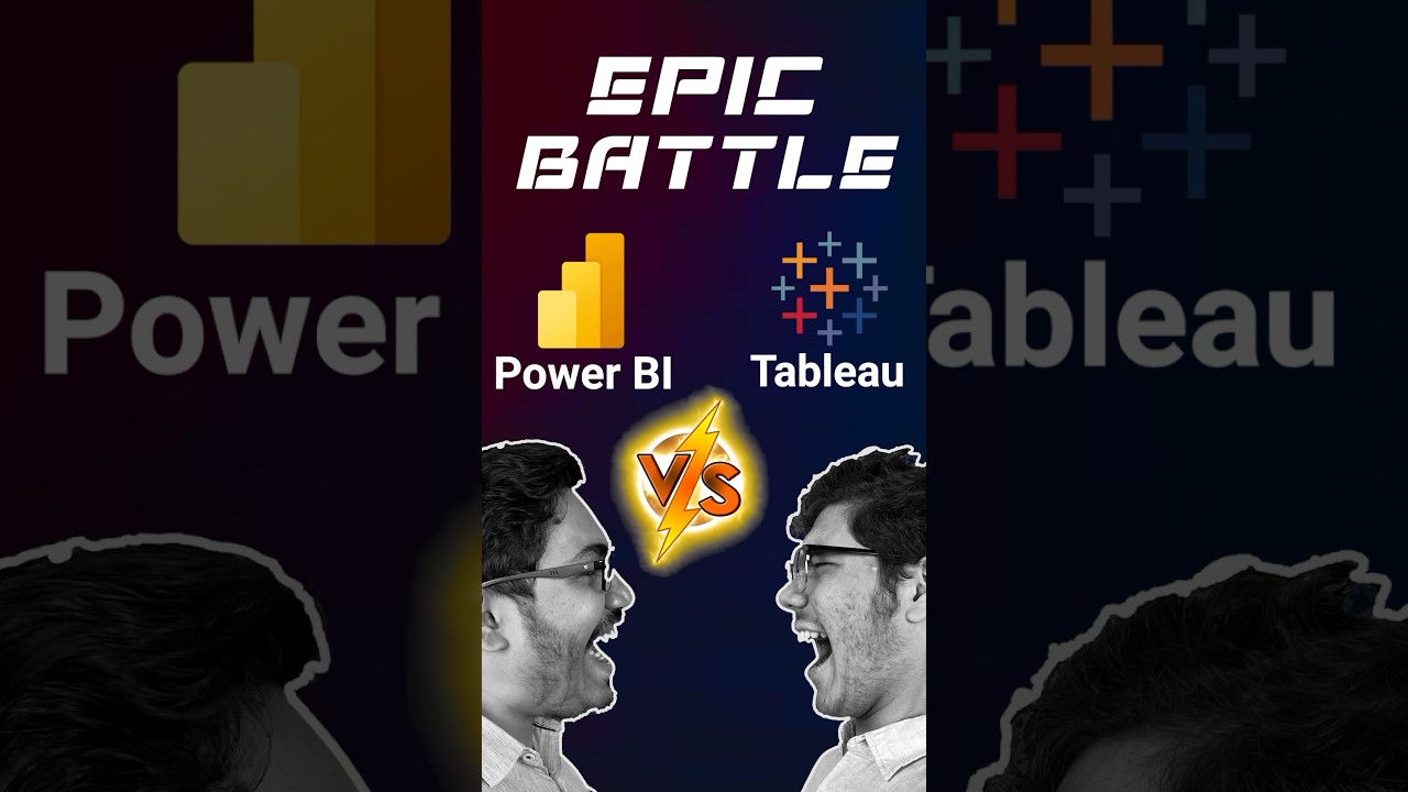 Tableau vs Power BI 🔥 Right Visualisation Tool for Career Growth | Epic Battle of Data Science 03