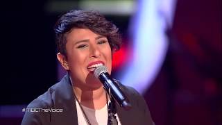 مرحلة الصوت وبس - المصرية رنا باغنية حبيبي يسعد اوقاته لكوكب الشرق ام كلثوم THE VOICE 2018