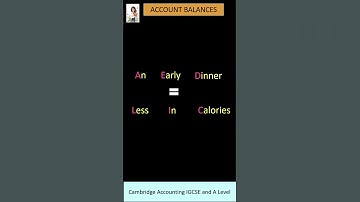 The trial balance - IGCSE Accounting Revision Shot 💉