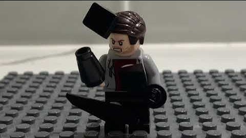 Eddie Brock turns into Venom scene | Lego Stop Motion Animation