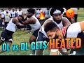 #1 Sophomore Lebbeus Overton GOES CRAZY Vs Top OL! IMG Star Tyler Booker EATS During 1 on 1s!