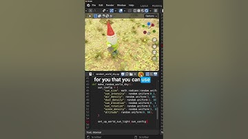 Blender Python: quickly generate random lighting conditions